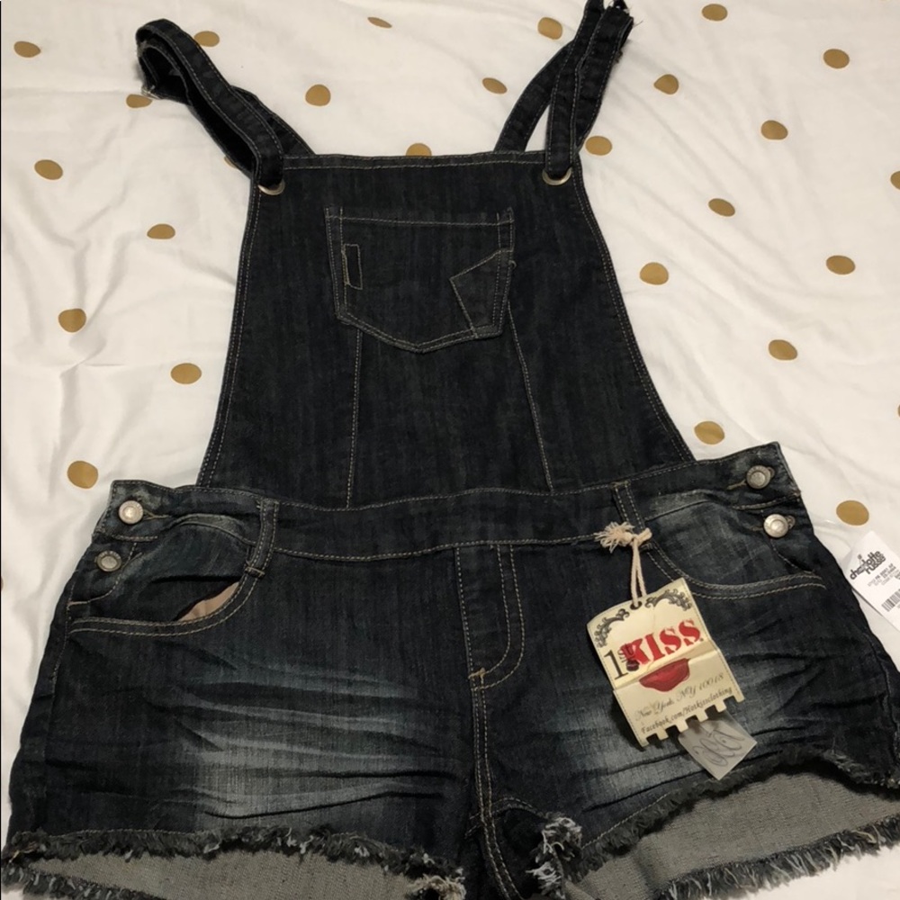 Denim Short overalls
